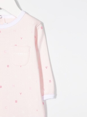 Givenchy Kids Letter-Print Cotton Pyjamas