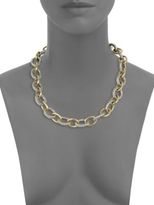 Thumbnail for your product : David Yurman Oval Extra-Large Link Necklace with Gold/20.75"