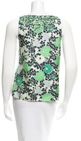 Thumbnail for your product : Peter Som Embellished Silk Top