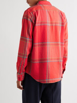 Thumbnail for your product : Adsum Checked Cotton-Flannel Shirt