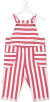 Thumbnail for your product : Caffe Caffe' D'orzo striped dungarees