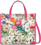 Thumbnail for your product : Gucci Medium Flora tote bag