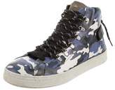 Thumbnail for your product : Dolce & Gabbana Leather High-Top Sneakers