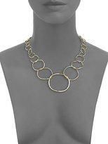 Thumbnail for your product : Ippolita Glamazon 18K Yellow Gold Graduated Wavy Circle Necklace
