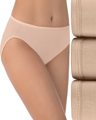 Vanity Fair Women's 3-Pk. Illumination Hi-Cut Brief Underwear 13307 -  ShopStyle Panties