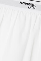 Thumbnail for your product : HommeGirls Cotton-poplin Shorts - White