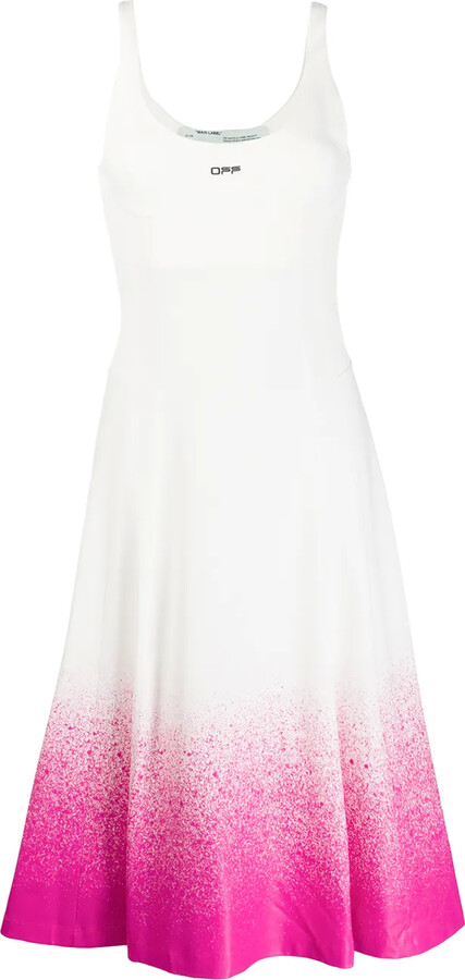 Off-White Degrade jersey dress