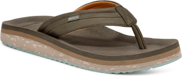 Sanuk Men's M Tiderush Flip Flop Sandals