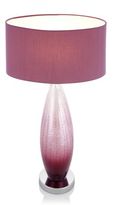 Thumbnail for your product : Next Large Plum And Silver Crackle Table Lamp