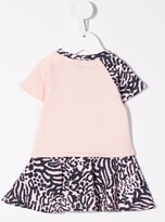 Thumbnail for your product : Kenzo Kids Tiger animal-print T-shirt dress