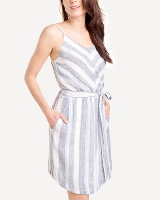splendid striped maxi dress