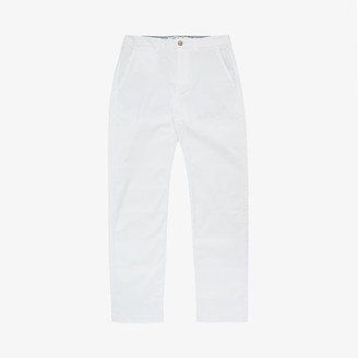 mens white stretch chinos