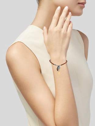 Dolce & Gabbana Leather Charm Bracelet