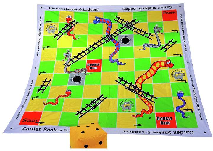 Traditional Garden Games Giant Snakes and Ladders 3m x 3m. ShopStyle