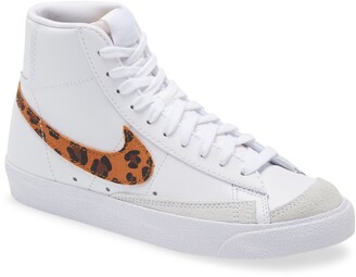 old school white nike high tops