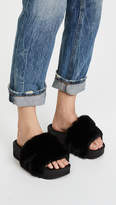 Thumbnail for your product : Jeffrey Campbell Lucky Double Strap Slides