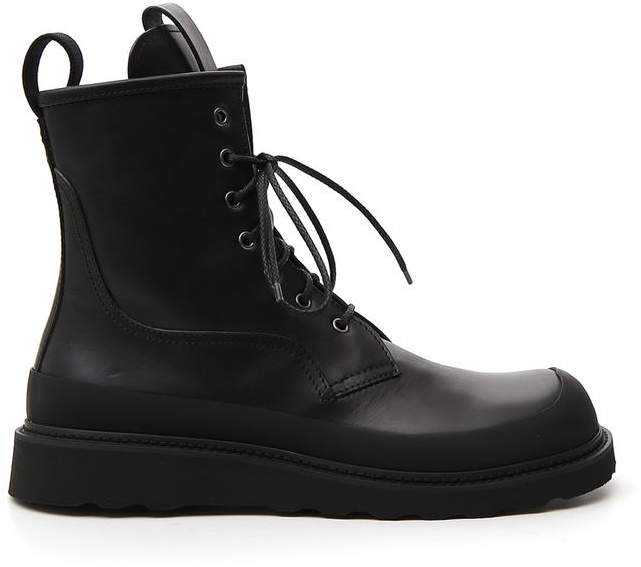 bottega veneta lace up boots