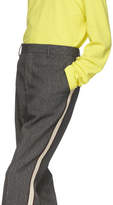 Thumbnail for your product : Calvin Klein Grey and Black Uniform Trousers