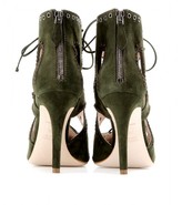 Thumbnail for your product : Miu Miu Suede lace-up sandals