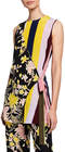 diane von furstenberg sedona mixedprint sleeveless top
