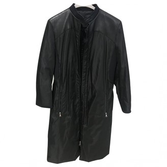 Prada Black Polyester Coats