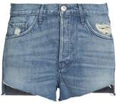 Thumbnail for your product : 3x1 Faded Distressed Denim Shorts