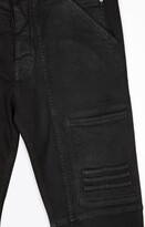 Thumbnail for your product : Drkshdw Easy Nagakin Joggers Black rubber coated multi-pocket skinny jeans - Easy nagakin joggers