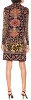 Thumbnail for your product : Etro Printed jersey turtleneck dress