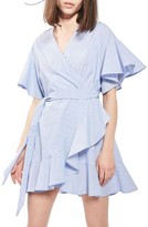 Thumbnail for your product : Topshop Women's Stripe Wrap Dress
