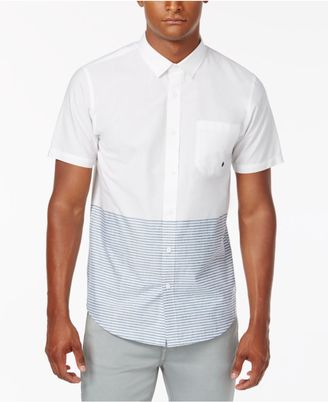 Tavik Men's Wiltern Colorblocked Stripe Pocket Shirt