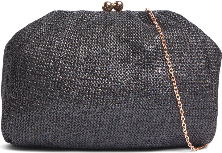 Anna Cecere Women's Woven Clutch Bag ShopStyle
