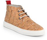 Thumbnail for your product : Del Toro Cork Chukka Sneakers