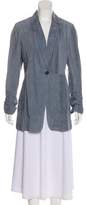Thumbnail for your product : Brunello Cucinelli Suede Monili-Trimmed Jacket