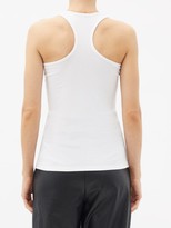 Thumbnail for your product : Commando Luxury Ribbed-jersey Tank Top - White