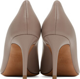 Thumbnail for your product : Valentino Garavani Taupe Logo Pumps
