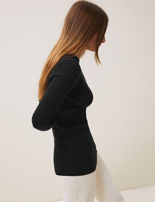 marks and spencer ladies merino wool jumpers