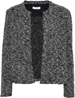 IRO Frayed Boucle-tweed Jacket
