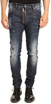 Thumbnail for your product : DSquared 1090 DSQUARED - Destroy Cool Guy Patch Pocket Blue Jeans