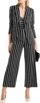 Thumbnail for your product : Veronica Beard Petra Striped Twill Blazer