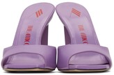 Thumbnail for your product : ATTICO Purple Kaia Mules