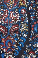 Thumbnail for your product : Lucky Brand Embroidered Paisley Print Jersey Maxi Dress