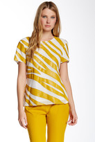 Thumbnail for your product : Paperwhite Collections Faux Leather Stripe Tee