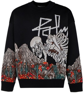 palm angels knit sweater