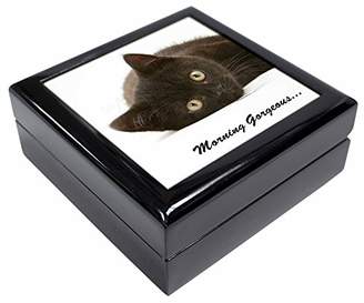 DAY Birger et Mikkelsen Black Cat 'Morning Gorgeous' Keepsake/Jewellery Box Valentines Gift