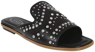 Tod's Studded Mules