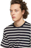 Thumbnail for your product : Sunspel Navy and White Classic Breton Stripe Classic T-Shirt