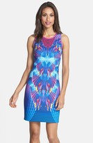 Thumbnail for your product : Laundry by Shelli Segal Print Neoprene Tank Dress