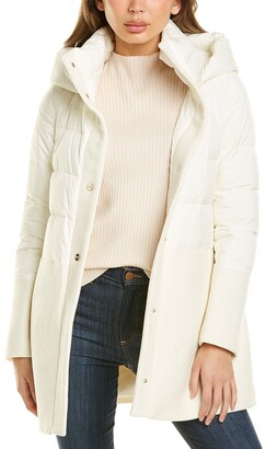 down filled overcoat