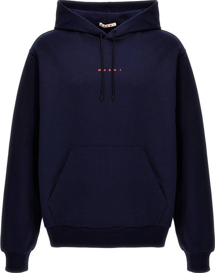 Logo Print Hoodie
