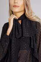 Thumbnail for your product : Next Womens Girls On Film Lurex Pussy Bow Blouse